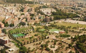 La grande area del Parco di Monte Claro.