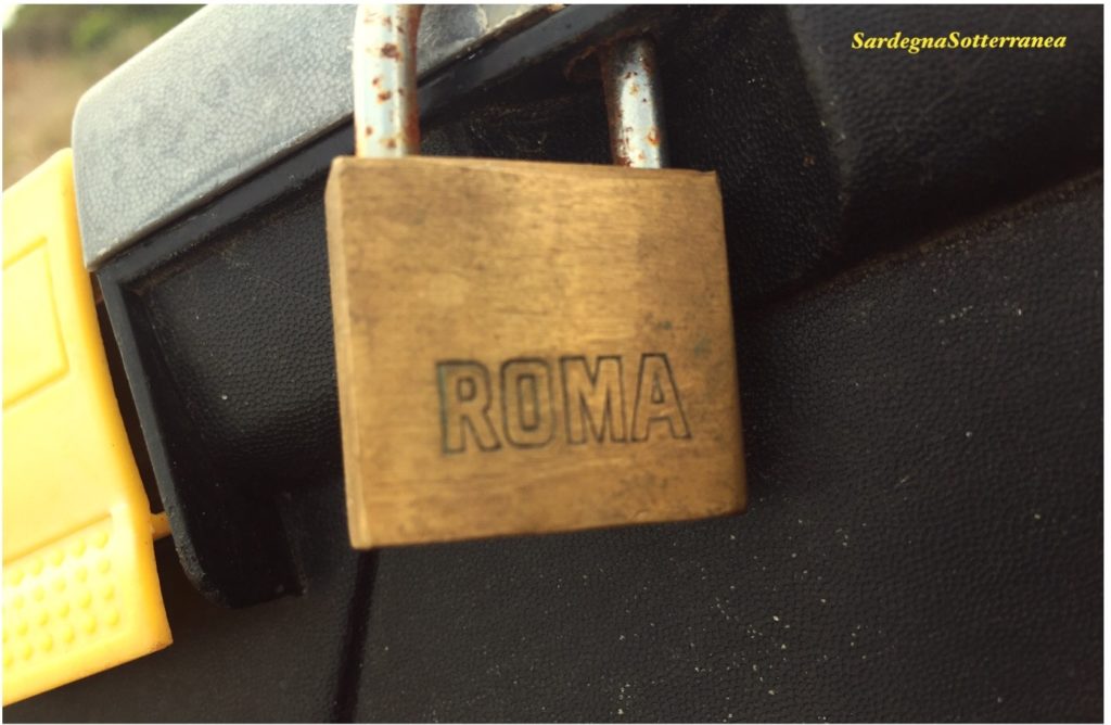 Il lucchetto con la scritta "Roma".